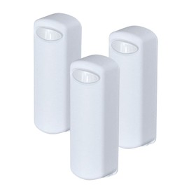 Ecolight 3-inch Drawer Light - 3-Pack, Battery Operated, Tap on/Off - 10 Lumen - 4000K, 30,000 Hour Rated Lamp Life - White Finish