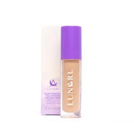 Lunari Corrector Líquido para Ojos, Alta Cobertura e Hidratación, No se Craquela, Acabado Natural y de Larga Duración (Medium)