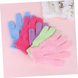 Mikinona Exfoliating Bath Gloves 30pcs Set of Shower Brush Gloves for Men Women Gentle Body Scrubber Random Color
