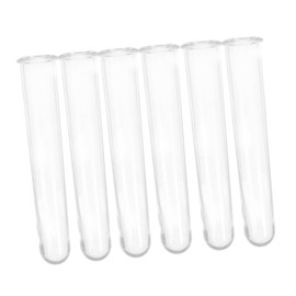 Milisten 6 Pieces Hydroponic Vase Test Tube Creative Test Tube Propagation Vase Propagate Vases for Plants Propagation Pots Tubular Vase Transparent Pc