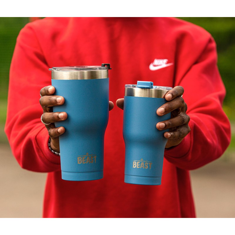 Greens Steel New Beast Tumbler, Stainless Steel, Vacuum Insulated Rambler