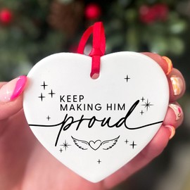 Sympathy Gifts For Loss of Dad Loved One - Keep Making Him Proud - Bereavement Gifts For Loss Of Father - Memorial Gifts For Loss Of Dad Husband Brother Son - Funeral Favors - In Loving Memory