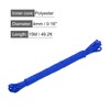 QUARKZMAN Polypropylen-Seilgeflecht 15M/49.2ft 3/16" 4mm Blau für den Innen- und