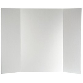 Flipside Products Project Display Board, 36" x 48", Bleached White, Pack of 24 (30042)