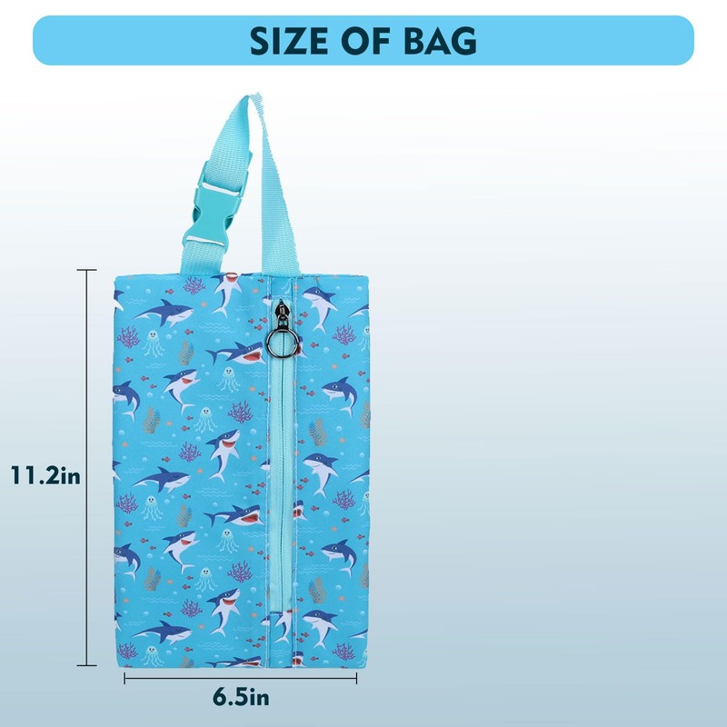 Maplerich Mini Insulated Snack Bag, Freezable Small Cooler Bag with