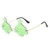 WDZAYXC Tree Shape Sunglasses for Parties, Stylish Tree Shape Sunglasses