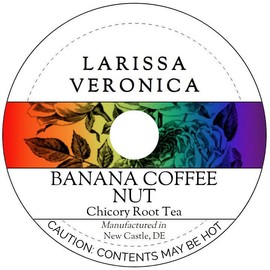Banana Coffee Nut Chicory Root Tea (Single Serve K-Cup Pods) (12 pods, ZIN: 577044) - 2 Pack