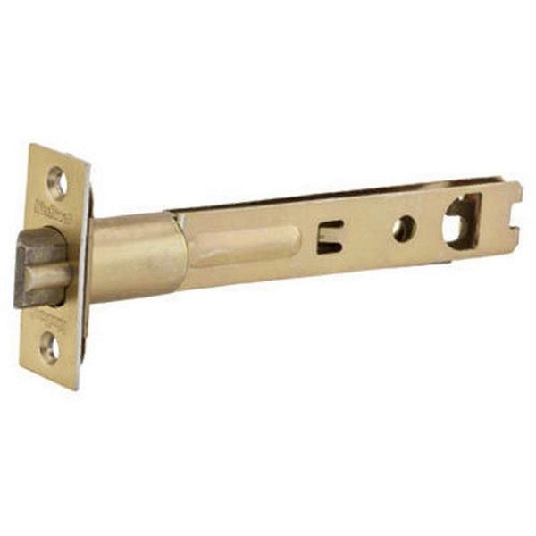 Kwikset Security, 83014-015, 5 Inch Deadbolt Door Latch, For Doors With 5 Inch Backset, Polished Brass