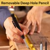 EZONEDEAL Multi-function Scribing Tool- Construction Pencil- Aluminum Alloy Scribe Tool