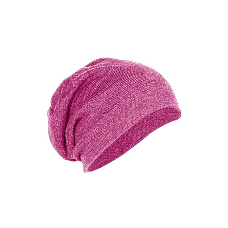 Koloa Surf(tm) Slouchy Beanie Dark Fuchsia, One Size