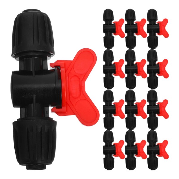 None 13 Pcs 16PE Pipe Fittings Hose Plug Drip Irrigation