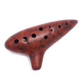 Special Edition Wood Simulated - 12 Holes Alto C Ocarina Flute