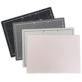 Desk cutting mat double-sided A3 cutting pad color 2P desk desk mat Slim pink + white