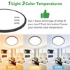 hepside 15.8INCH 2Pack Big Dimmable Flush Mount Ceiling Light Fixture