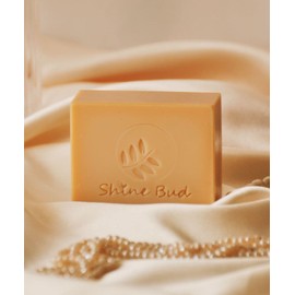 Shinebird Cocoon Pearl Aroma Massage Silk Ball Soap 100g x 2 pieces