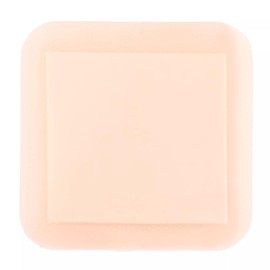Cardinal Health™ Silicone Bordered Foam Dressing, Lite, 6 x 6IN, Case of of 5 Boxes of 10