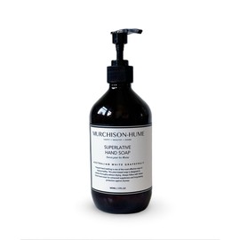 Murchison-Hume Luxury Vegan Hand Soap with Pump Dispenser, Moisturizing Hand Wash, SLS, Paraben & Cruelty-Free, 17oz (Australian White Grapefruit)