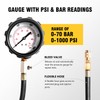 DNA MOTORING TU-15B Diesel Engine Compression Gauge Tester with Gauge