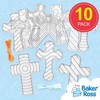 Baker Ross AX789 Cross Suncatcher Decorations - Pack of 10,