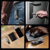 Zeeker Sleek and Durable Key Ring Organizer – Compact Key