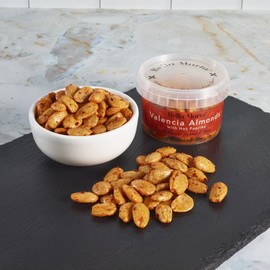 Bella Maria Valencia Almonds with Hot Paprika, 12 Pack, 4 oz, Selected by José Andrés