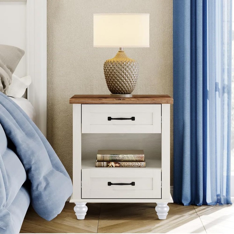 Michanco 3 Inch White Furniture Legs Bun Feet Set of