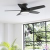 Hunter Fan 48 Inch Black Ceiling Fan with LED Light