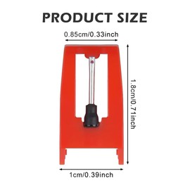 Parthan Pack of 2 Turntable Needle for Vinyl Records, Replacement Accessories for Turntable and Phonograph, Crystal Clear Sound, Replacement Needles Compatible with Record Players