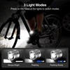 Silver LED Shoe Lights 2PCS, Rechargeable Shoe Flashlight with 3