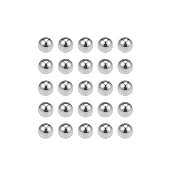 sourcing map Precision Balls 5/16 Inch Solid Chrome Steel G10