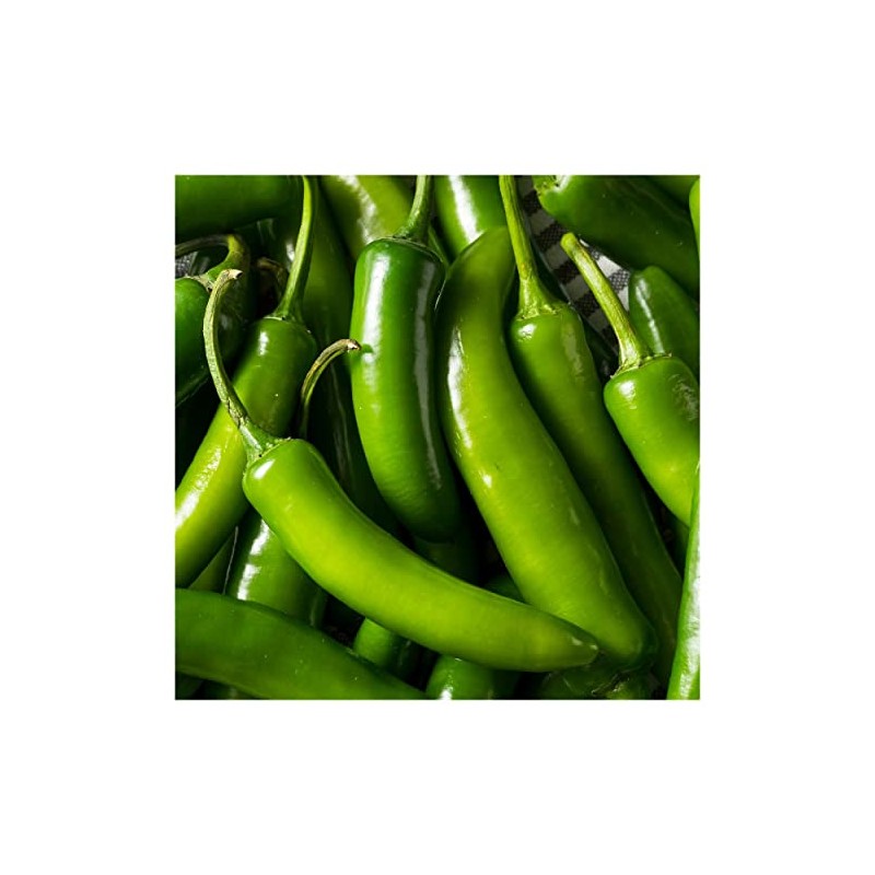 Everwilde Farms - 1/4 Lb Serrano Hot Pepper Seeds -