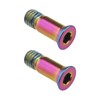 eMagTech 2 Pieces Titanium Alloy Mounting Screws Bicycle Rear Derailleur
