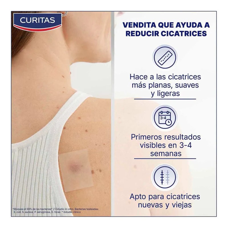 Curitas Reductor De Cicatrices 21 Unidades