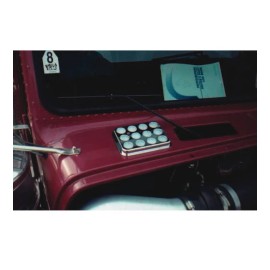 Cab Fresh 19435C Filter Kit; Chrome For 88-Up  FLD Freightliner 120 & Classic