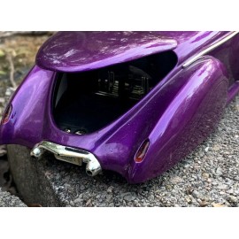 Unbranded 1/18th scale scrape rear bumper custom Revell lead sled 49 50 51 mercury