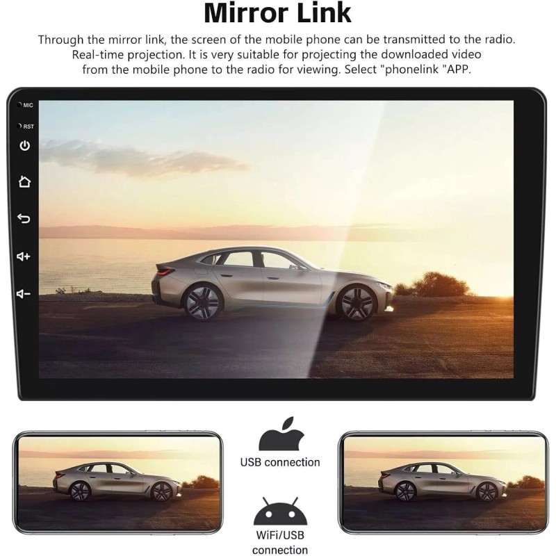 7'' For 2011-2014 Chrysler 200 Apple CarPlay Android 13 Car