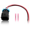 GoaMotors Back Up Light Plug Connector with Wire Fit for