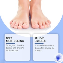 60% Urea Foot Cream - Cracked Heel Cream for Dry & Rough Skin - Intensive Repair Heel Creams with Urea for Feet & Hands