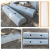 Parking Block Concrete Molds, Reusable Parking Curb Cement Molds for