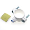 FDXGYH 1 Pcs Drain Saddle Valve 1/4" Quick Connect Hose