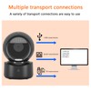 NetumScan Automatic Omnidirectional Desktop Barcode Scanner, Hands-Free USB Wired QR
