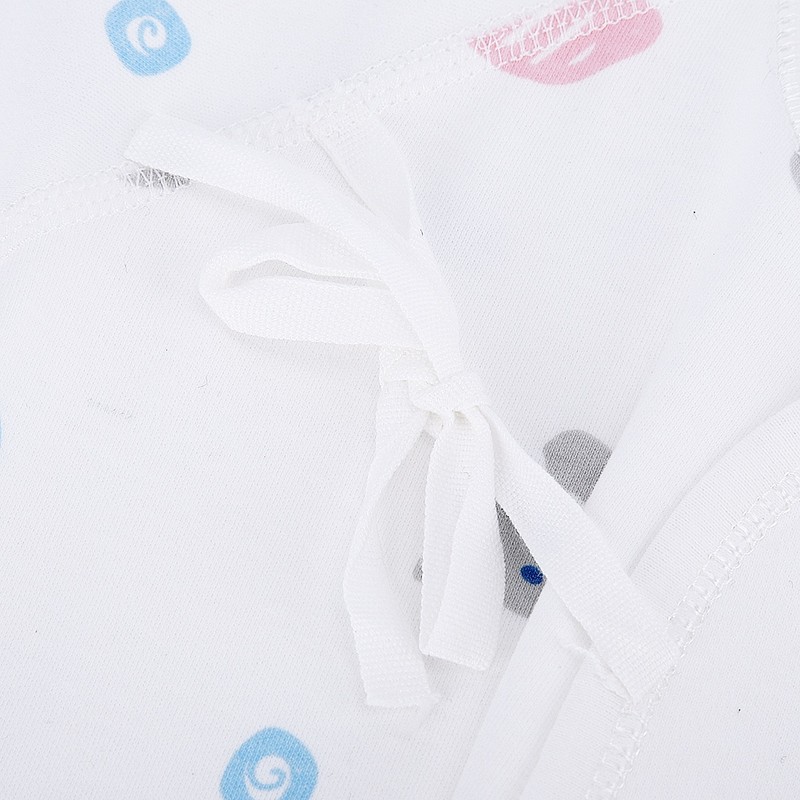 0-3Months Newborn Infant Baby Cartoon Clothes Strap Long Sleeve Cotton