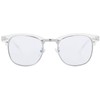 Blue Light Blocking Glasses for Women Men Semi-Rimless Frame Fake