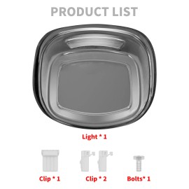 HDBUBALUS LED Brake Turn Signals Smoke Integrated Tail Light Fit For Harley 883 Dyna FXDL