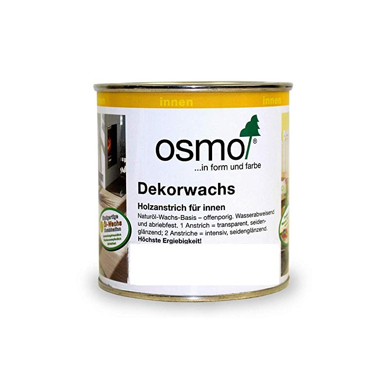 Osmo Dekorwachs Transparent Seidengrau 0,375 l - 10100342