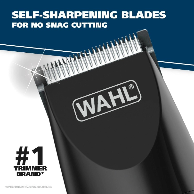 WAHL ALL-IN-1 Nose Ear Body Beard RECHARGEABLE GROOMER Precision Blade