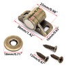 IGNPION Pack of 12 Cabinet Cupboard Door Magnetic Latch Catch
