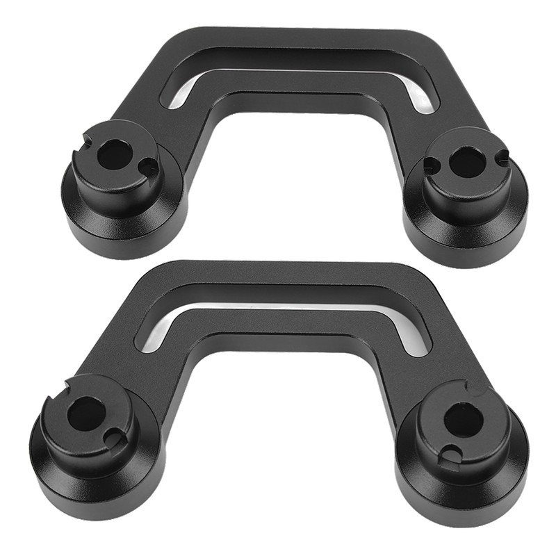 Pair A Pillar Windshield Light Mounting Bracket Replacement for Jeep