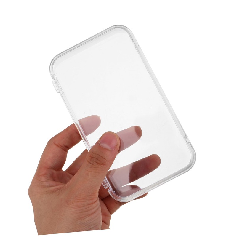 Healeved 12pcs Press On Nail Container: French Tip Organizer Display