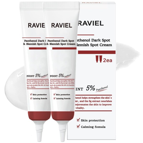RAVIEL Panthenol Dark Spot & Blemish Care Spot Cream, Intensive